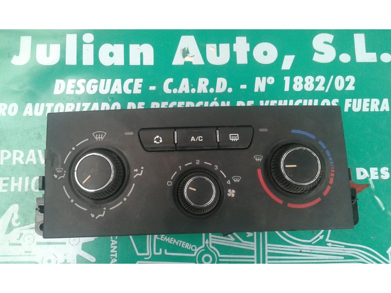Recambio de mando climatizador para peugeot 207 confort referencia OEM IAM N107405N 69910014 VALEO