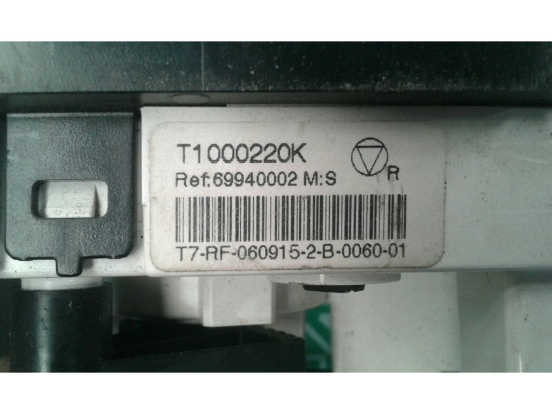 Recambio de mando calefaccion / aire acondicionado para peugeot 308 confort referencia OEM IAM 69940002 T1000220K VALEO