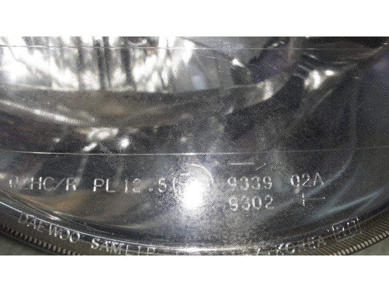 Recambio de faro izquierdo para daewoo matiz cd referencia OEM IAM 93399302  