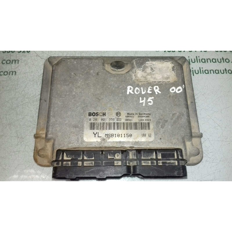 Recambio de centralita motor uce para mg rover serie 45 (rt) comfort (5-ptas.) referencia OEM IAM 0281001956 MSB101151 BOSCH