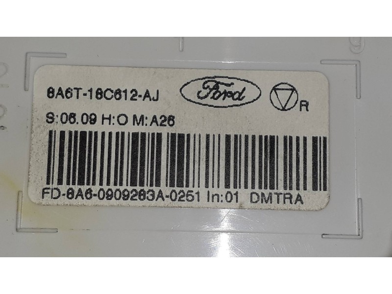 Recambio de mando calefaccion / aire acondicionado para ford fiesta (cb1) ambiente referencia OEM IAM 8A6T18C612AJ 69897301D 8A6