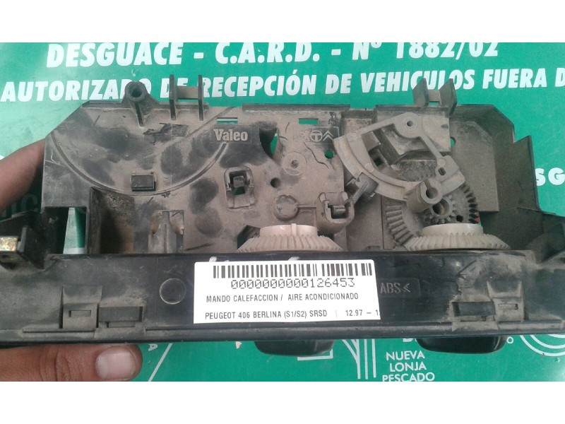 Recambio de mando calefaccion / aire acondicionado para peugeot 406 berlina (s1/s2) srsd referencia OEM IAM 69150002 652550Z VAL