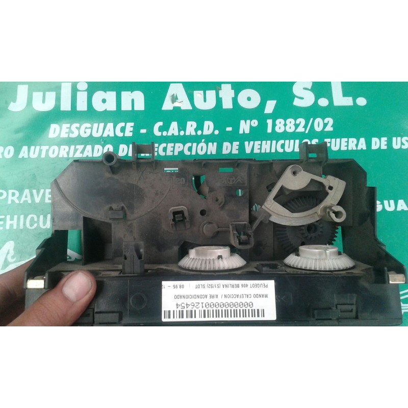 Recambio de mando calefaccion / aire acondicionado para peugeot 406 berlina (s1/s2) sldt referencia OEM IAM 69150002 652550Z VAL