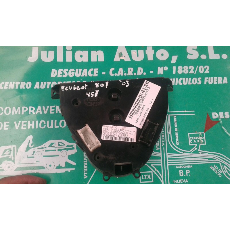 Recambio de mando climatizador para peugeot 807 st pack referencia OEM IAM 14874990YR A83000200 9140010393