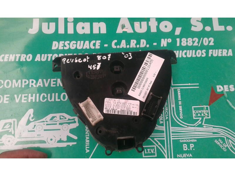 Recambio de mando climatizador para peugeot 807 st pack referencia OEM IAM 14874990YR A83000200 9140010393