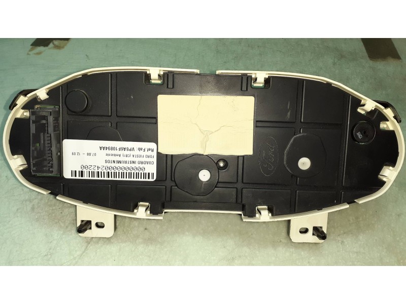 Recambio de cuadro instrumentos para ford fiesta (cb1) ambiente referencia OEM IAM VP8A6F10894AA 8A6F10894BC VP8A6F10894BC