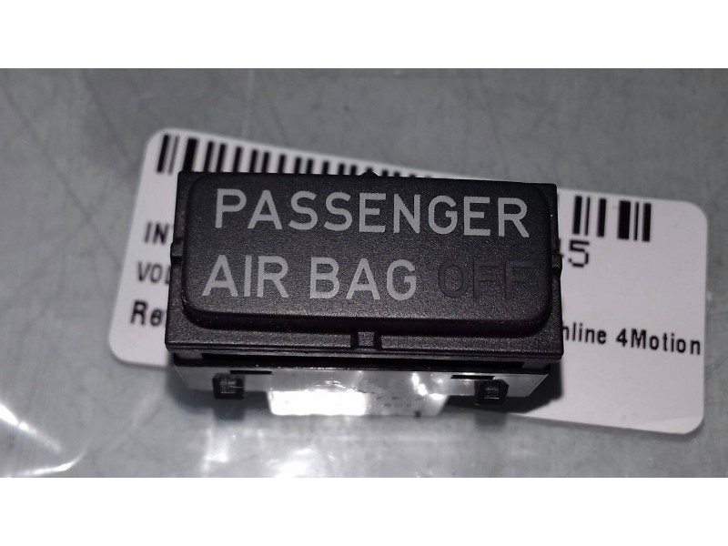 Recambio de interruptor para volkswagen golf v berlina (1k1) highline 4motion referencia OEM IAM 1K0919234E 4 PINES AIRBAG