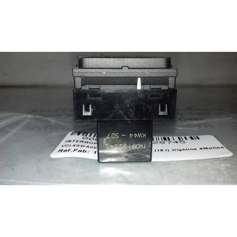 Recambio de interruptor para volkswagen golf v berlina (1k1) highline 4motion referencia OEM IAM 1K0919234E 4 PINES AIRBAG