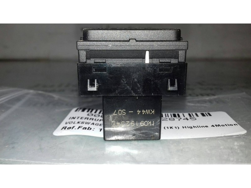 Recambio de interruptor para volkswagen golf v berlina (1k1) highline 4motion referencia OEM IAM 1K0919234E 4 PINES AIRBAG