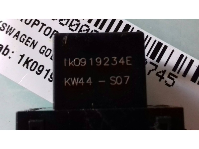 Recambio de interruptor para volkswagen golf v berlina (1k1) highline 4motion referencia OEM IAM 1K0919234E 4 PINES AIRBAG