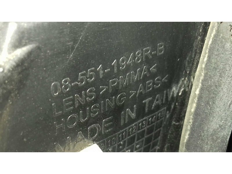 Recambio de piloto trasero derecho para renault laguna (b56) 1.9 dti rt referencia OEM IAM 085511948R  4 PINES