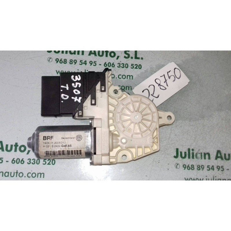 Recambio de motor elevalunas trasero derecho para volkswagen golf v berlina (1k1) highline 4motion referencia OEM IAM 1K0959704F