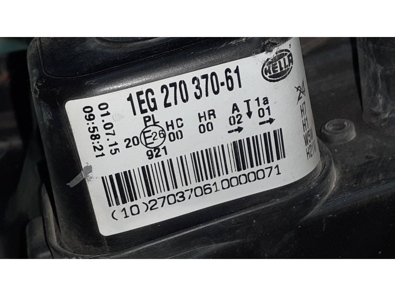 Recambio de faro izquierdo para opel astra h ber. cosmo referencia OEM IAM 1EG27037061 27092102 A047358