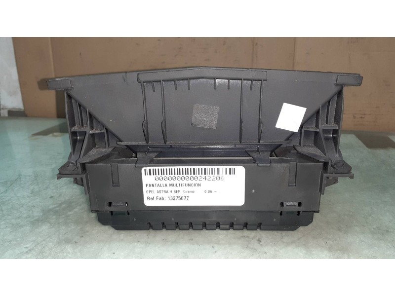 Recambio de pantalla multifuncion para opel astra h ber. cosmo referencia OEM IAM 13275077 E1034543 28107803