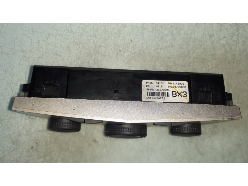 Recambio de mando climatizador para opel astra h ber. cosmo referencia OEM IAM 13274232 90151362 901513620004