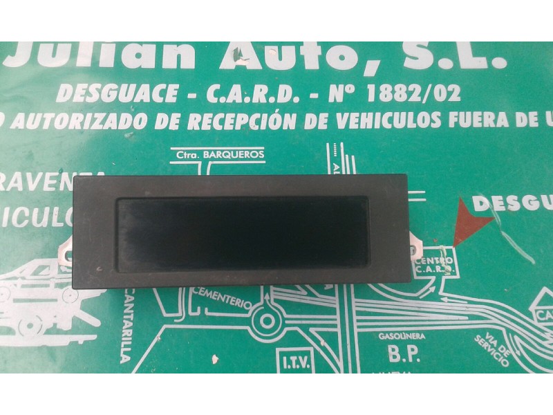 Recambio de pantalla multifuncion para citroen c2 collection referencia OEM IAM 96632560XT  