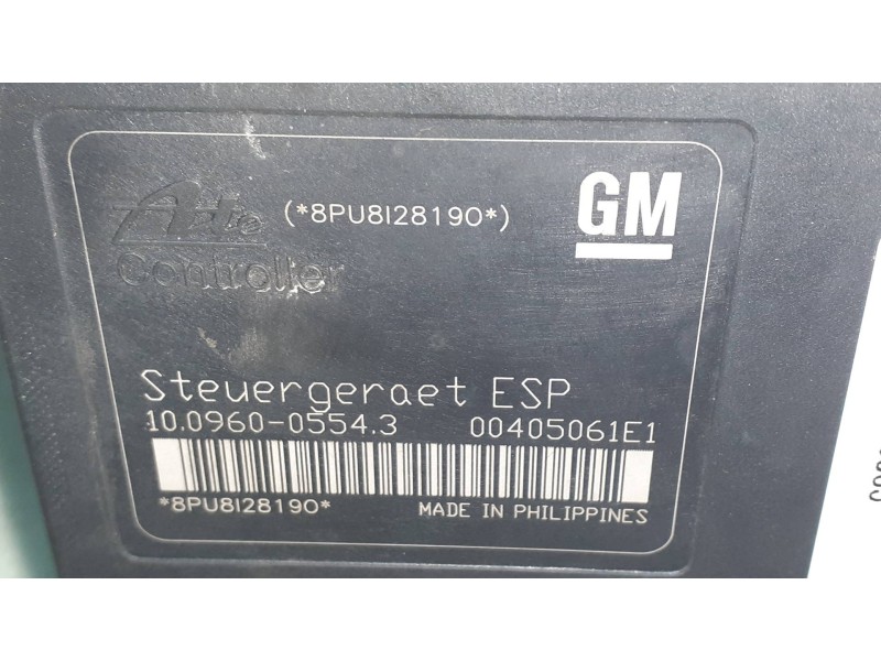 Recambio de abs para opel astra h ber. cosmo referencia OEM IAM 13246535 00405061E1 10020602904