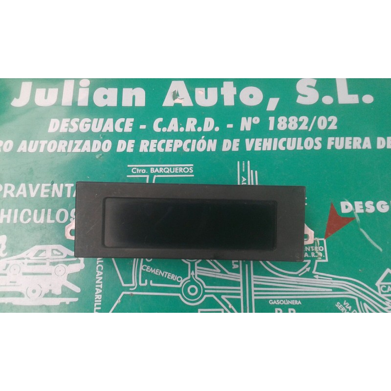 Recambio de pantalla multifuncion para citroen c3 1.4 hdi audace referencia OEM IAM 96632560XT 1M0U3D77 