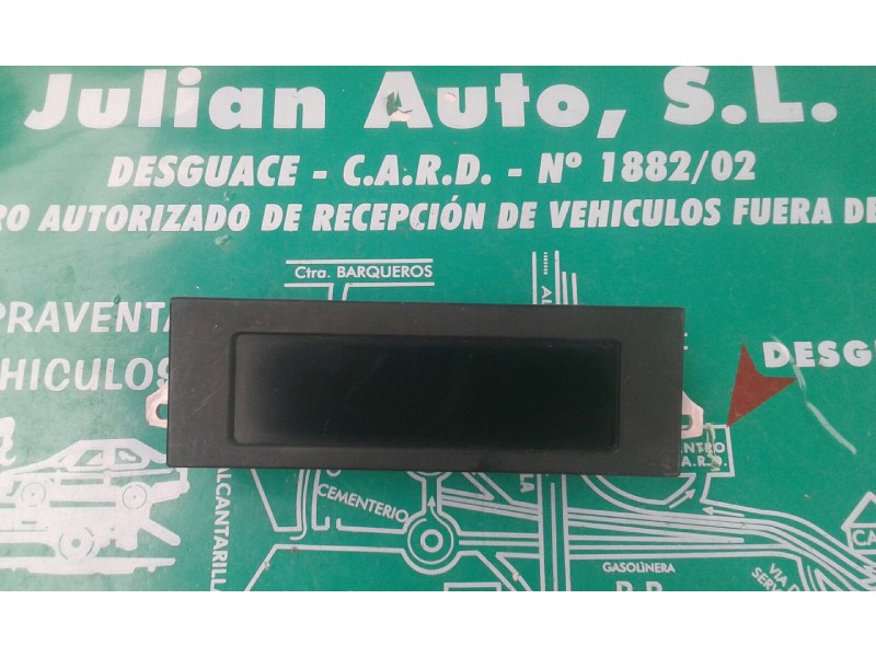 Recambio de pantalla multifuncion para citroen c3 1.4 hdi audace referencia OEM IAM 96632560XT 1M0U3D77 