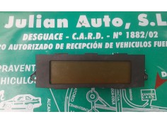 Recambio de pantalla multifuncion para citroen c4 berlina exclusive referencia OEM IAM 9664222180  
