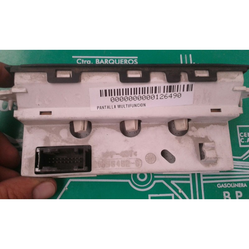 Recambio de pantalla multifuncion para citroen c5 berlina 2.0 hdi magic referencia OEM IAM 9644422477 NS0840977-3 21667202-3