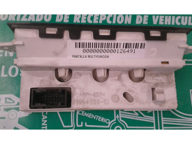 Recambio de pantalla multifuncion para citroen c3 1.4 exclusive referencia OEM IAM 9647409477 NS55562852 216694657