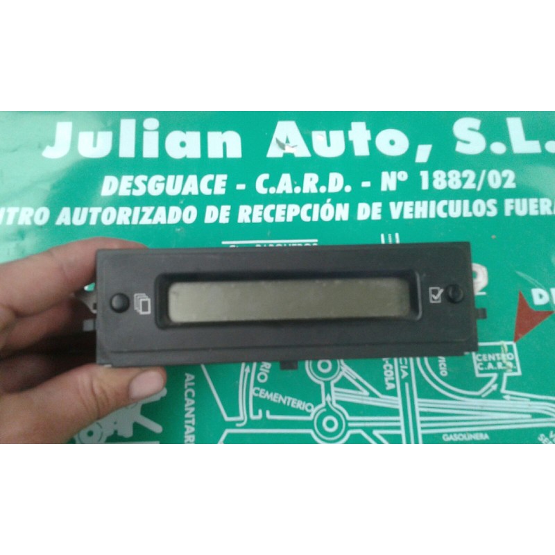 Recambio de pantalla multifuncion para citroen xsara berlina 1.9 d sx referencia OEM IAM 9647409677 NS1575776-6 21670937-5