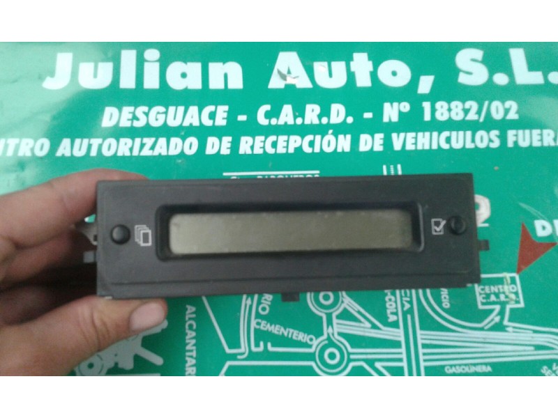 Recambio de pantalla multifuncion para citroen xsara berlina 1.9 d sx referencia OEM IAM 9647409677 NS1575776-6 21670937-5