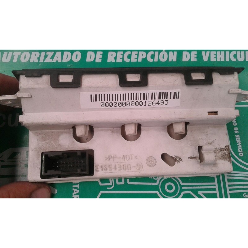 Recambio de pantalla multifuncion para citroen xsara berlina 1.9 d sx referencia OEM IAM 9647409677 NS1575776-6 21670937-5