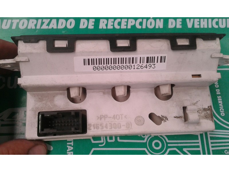 Recambio de pantalla multifuncion para citroen xsara berlina 1.9 d sx referencia OEM IAM 9647409677 NS1575776-6 21670937-5
