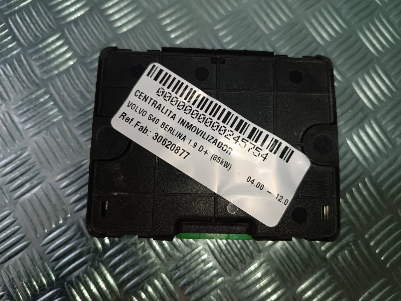 Recambio de centralita inmovilizador para volvo s40 berlina 1.9 d+ (85kw) referencia OEM IAM 30620877 F055V00178 30865187