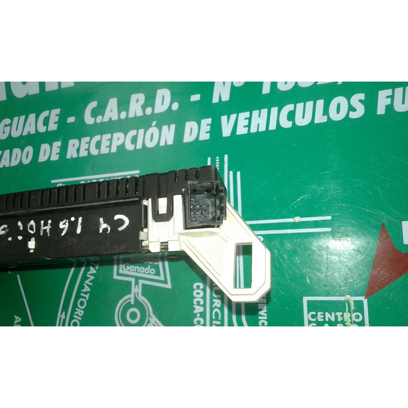 Recambio de pantalla multifuncion para citroen c4 berlina collection referencia OEM IAM 9654149380  
