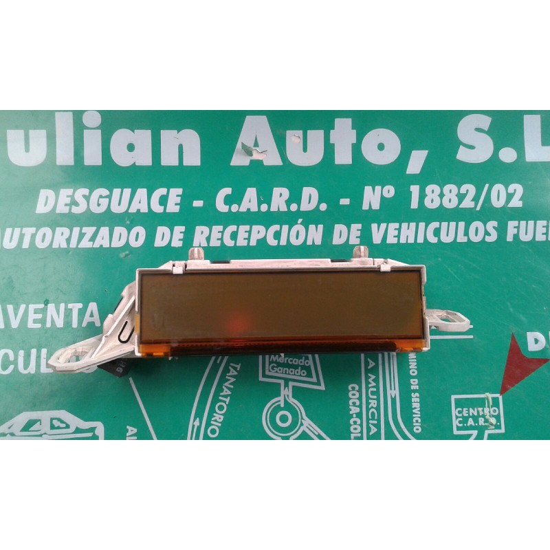 Recambio de pantalla multifuncion para citroen c4 berlina collection referencia OEM IAM 9662226080  