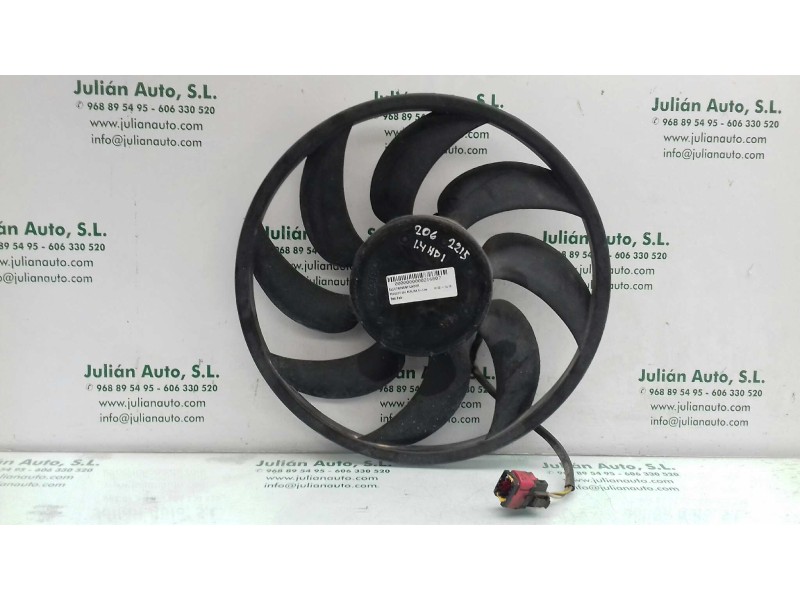 Recambio de electroventilador para peugeot 206 berlina x-line referencia OEM IAM   GATE