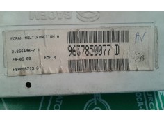 Recambio de pantalla multifuncion para peugeot 406 berlina (s1/s2) sldt referencia OEM IAM 9637850077D   2