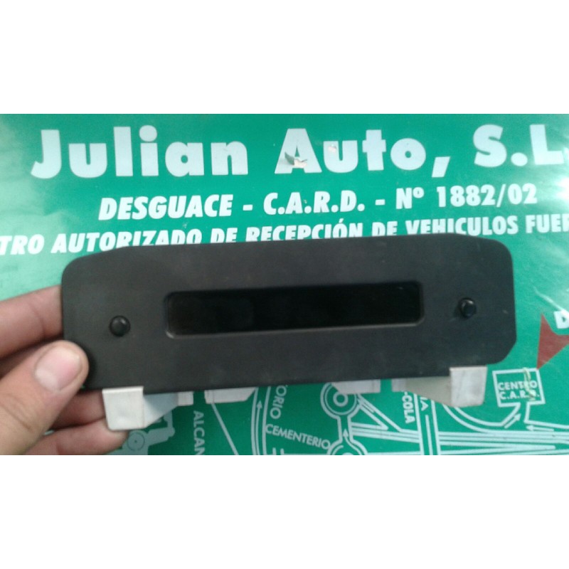 Recambio de pantalla multifuncion para peugeot 206 berlina x-line referencia OEM IAM 9647409777 NS1578478-9 21669457-4