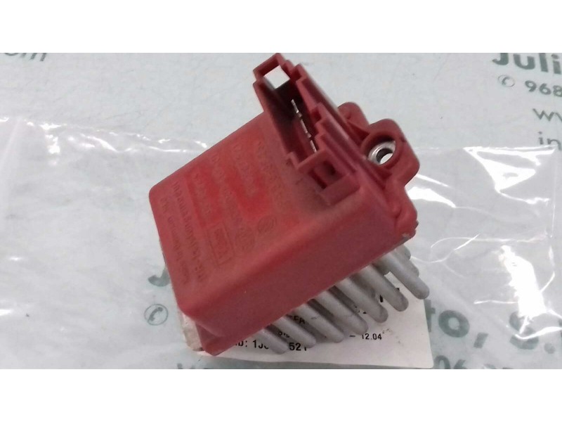 Recambio de resistencia calefaccion para seat leon (1m1) signo referencia OEM IAM 1J0907521 657364M 5DS00646701