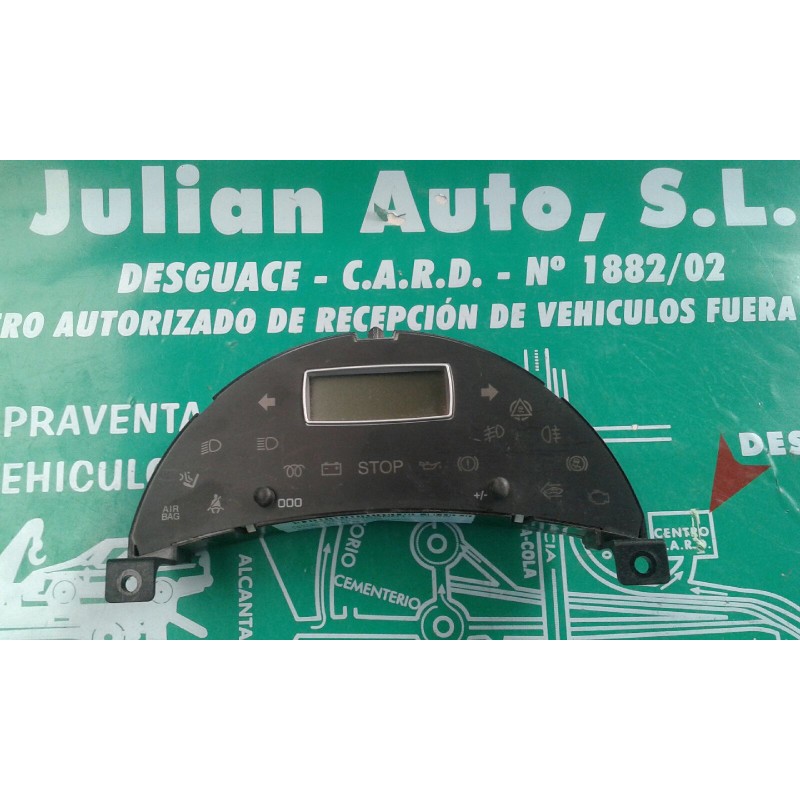 Recambio de pantalla multifuncion para peugeot 807 st pack referencia OEM IAM 1496286080 503000170007 WGDVF373