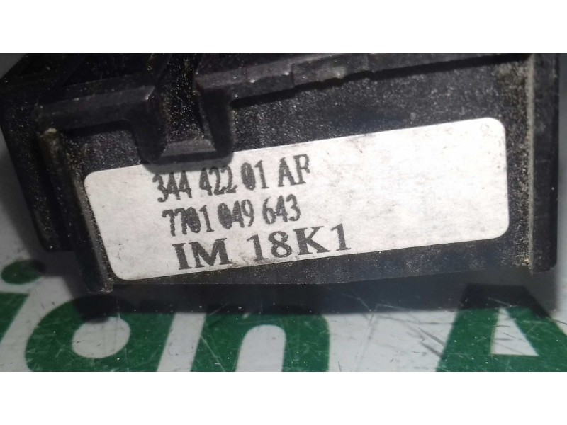 Recambio de mando multifuncion para renault laguna ii (bg0) authentique referencia OEM IAM 34442201AP 7701049643 MANDO RADIO