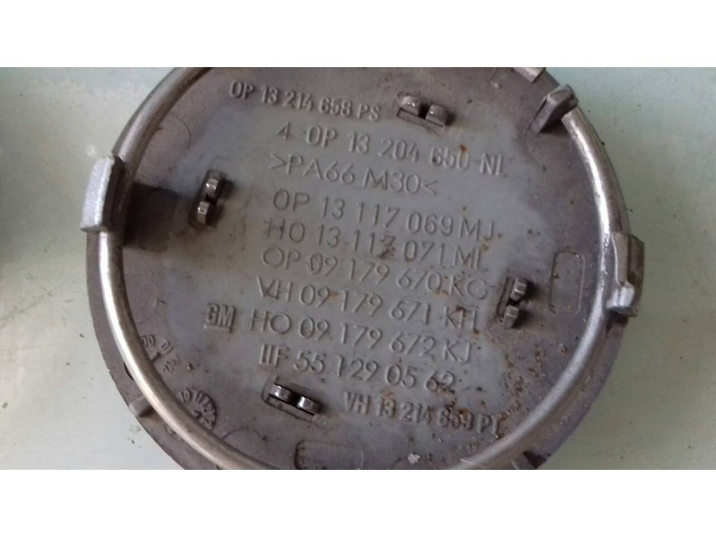 Recambio de tapacubos para opel zafira a elegance referencia OEM IAM 13117069MJ  