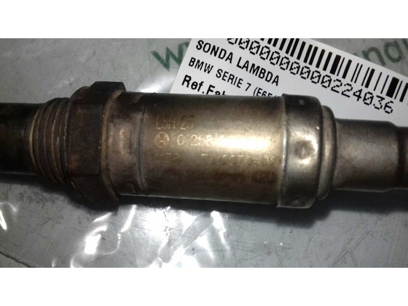 Recambio de sonda lambda para bmw serie 7 (e65/e66) 745i referencia OEM IAM 0258005208 75120730 4 PINES