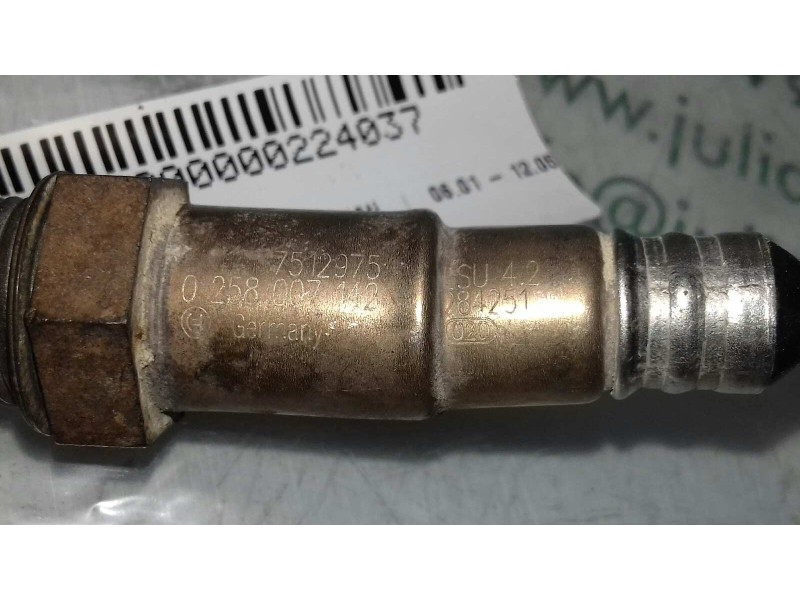 Recambio de sonda lambda para bmw serie 3 compact (e46) 316ti referencia OEM IAM 0258007142 7512975 