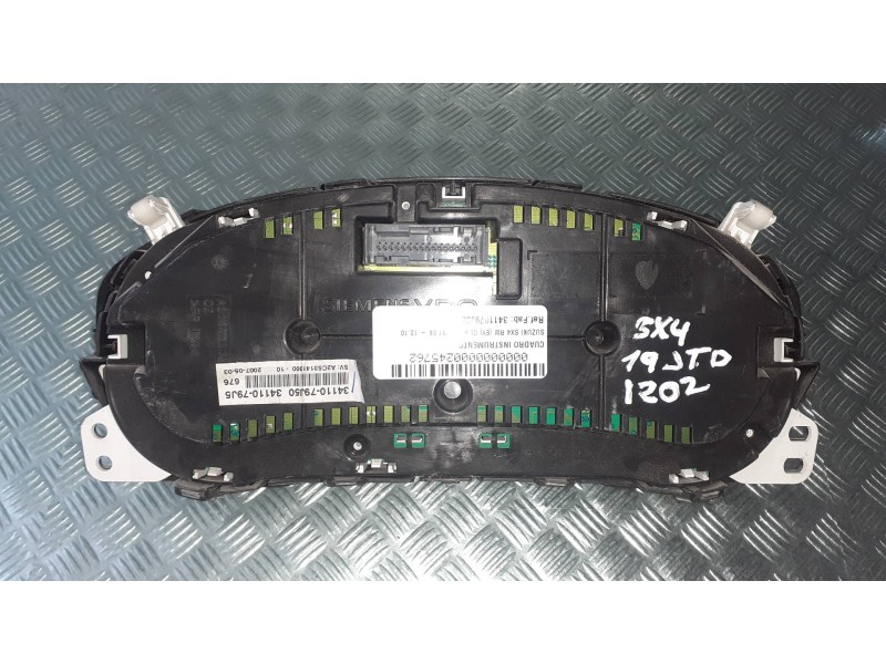 Recambio de cuadro instrumentos para suzuki sx4 rw (ey) gl+ referencia OEM IAM 3411079J50 A2C5314130010 3411079J5