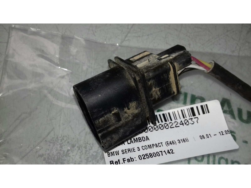 Recambio de sonda lambda para bmw serie 3 compact (e46) 316ti referencia OEM IAM 0258007142 7512975 