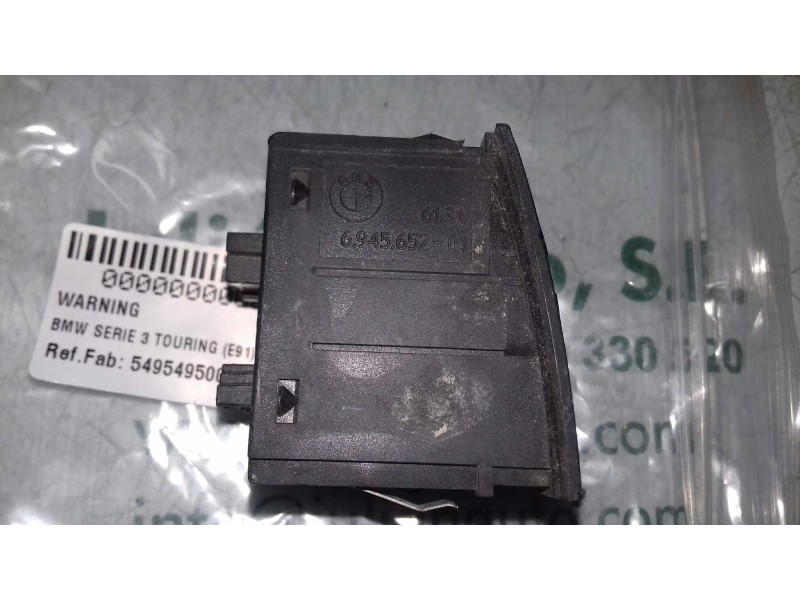 Recambio de warning para bmw serie 3 touring (e91) 320d referencia OEM IAM 549549500 694565201 