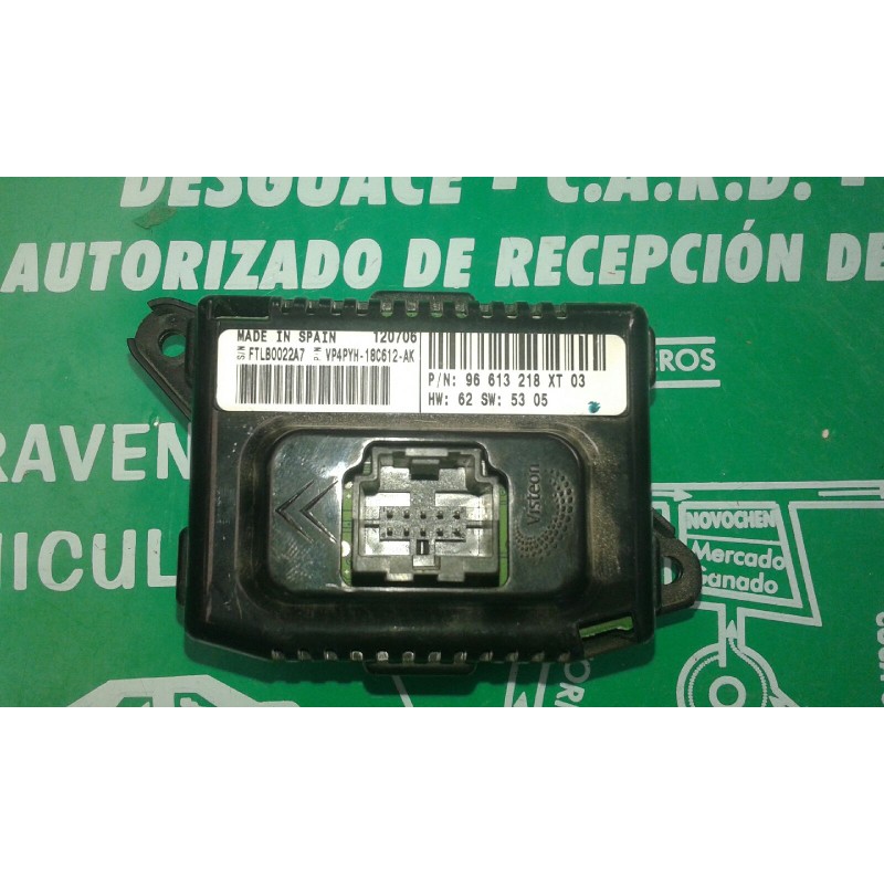 Recambio de mando climatizador para citroen c6 exclusive referencia OEM IAM 96613218 120706 SW5305