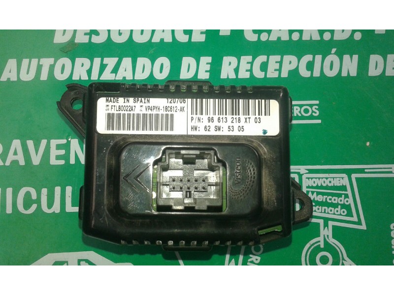 Recambio de mando climatizador para citroen c6 exclusive referencia OEM IAM 96613218 120706 SW5305