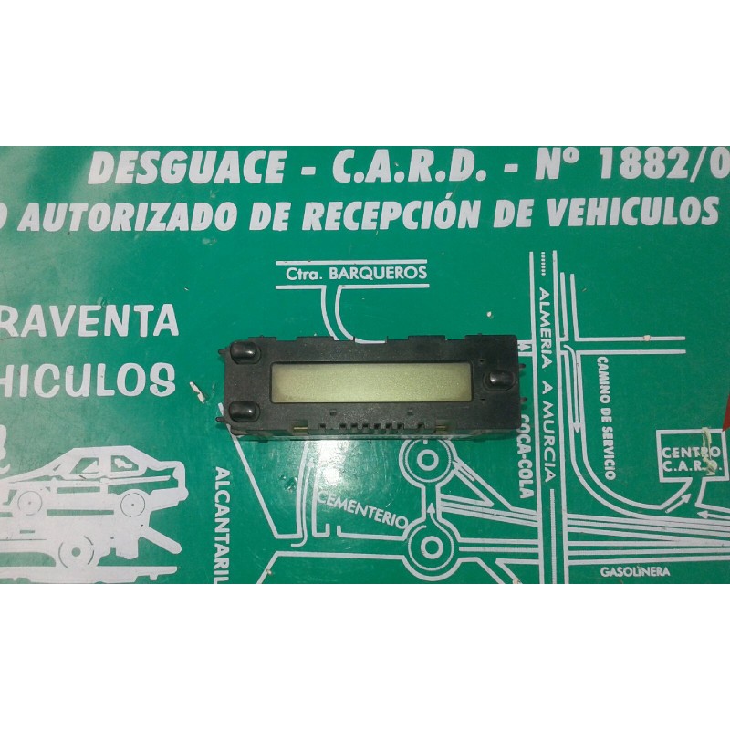 Recambio de pantalla multifuncion para citroen c4 coupe lx referencia OEM IAM 9654149380 082660 1026020