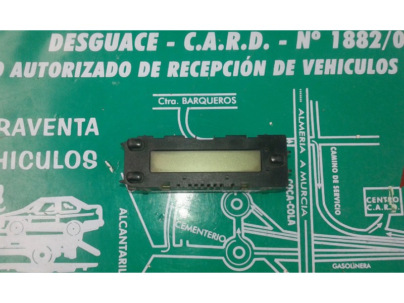Recambio de pantalla multifuncion para citroen c4 coupe lx referencia OEM IAM 9654149380 082660 1026020
