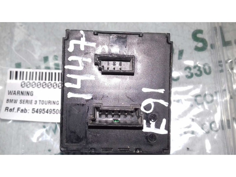 Recambio de warning para bmw serie 3 touring (e91) 320d referencia OEM IAM 549549500 694565201 
